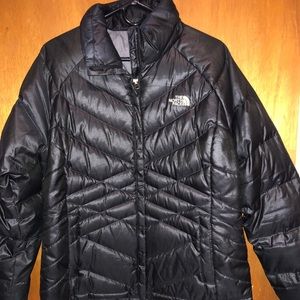 Black NorthFace Puffer Jacket